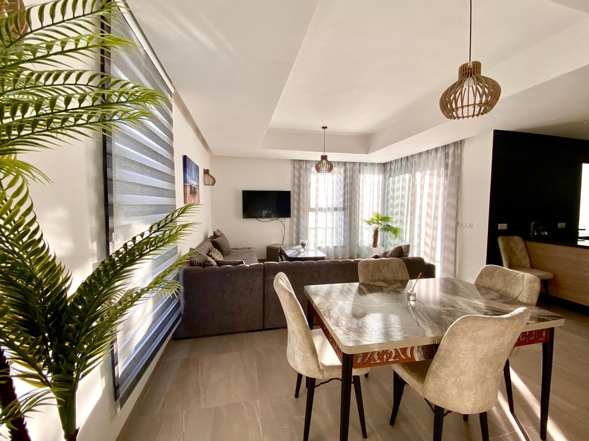 Luxurious Golf & Sea View Beach Apartment With Pool Access - Tamourrit, Taghazout Bay Exterior foto
