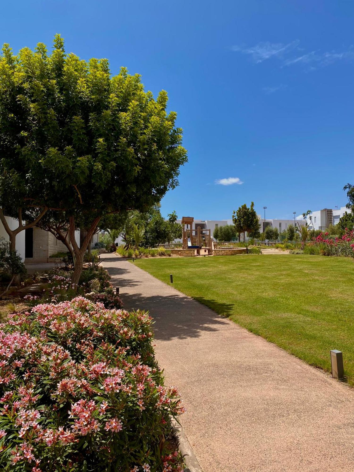 Luxurious Golf & Sea View Beach Apartment With Pool Access - Tamourrit, Taghazout Bay Exterior foto